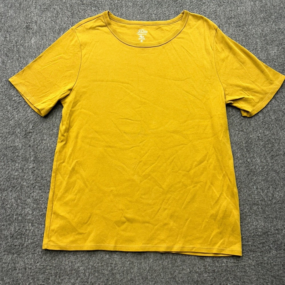 J. Crew Perfect Fit Knit Top Womens XXL Elbow Sleeve‎ Cotton Yarns